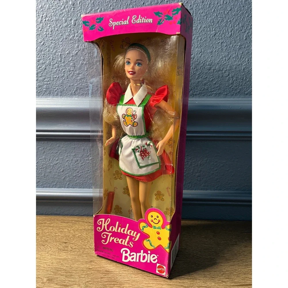 Holiday Treats Barbie Special Edition Mattel‎ 1997 Doll Gingerbread Outfit NRFB